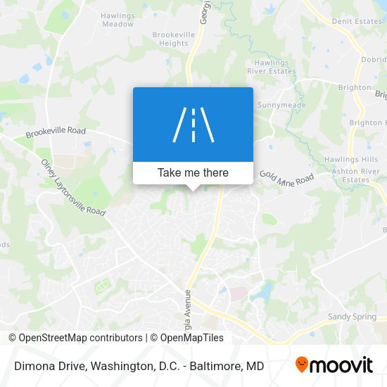 Dimona Drive map