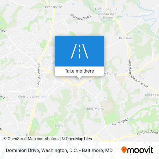 Dominion Drive map