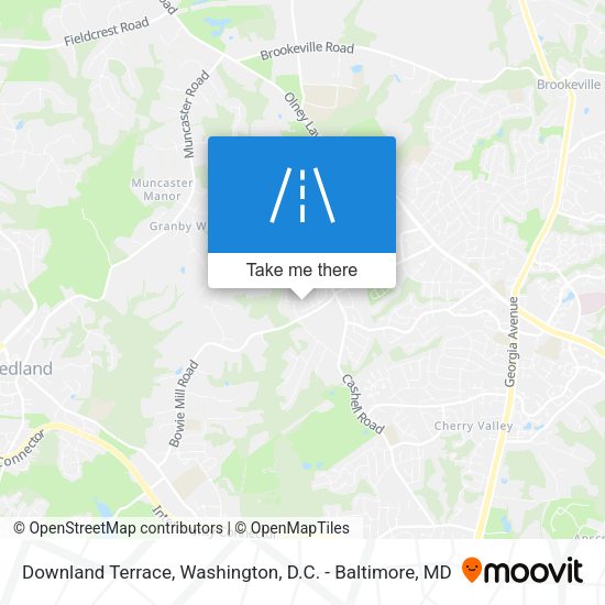 Mapa de Downland Terrace