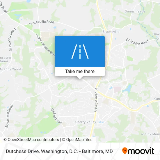 Dutchess Drive map
