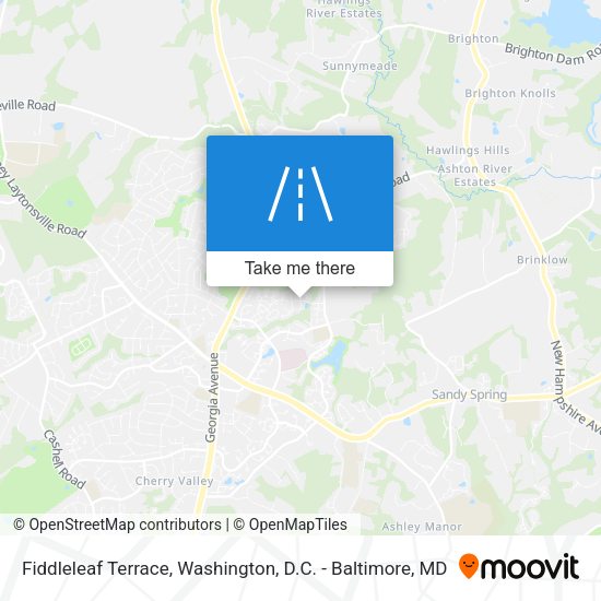 Mapa de Fiddleleaf Terrace