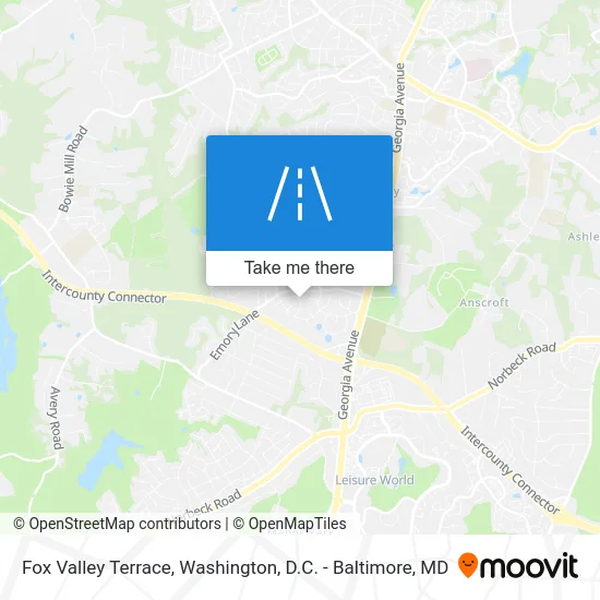 Fox Valley Terrace map
