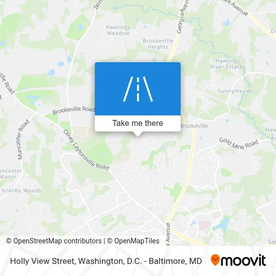 Holly View Street map