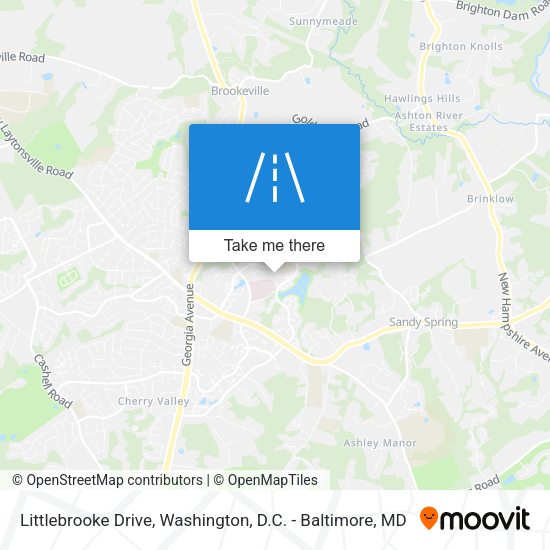 Littlebrooke Drive map