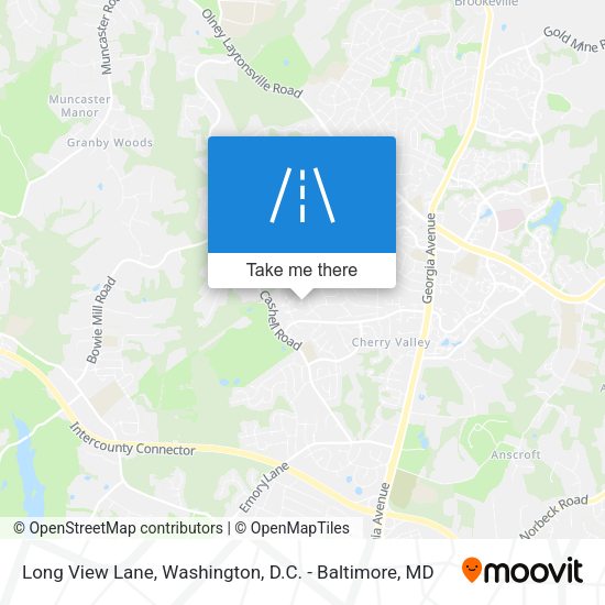 Mapa de Long View Lane