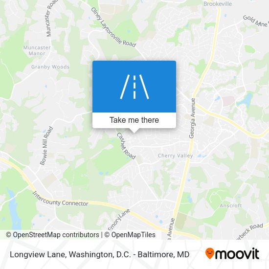 Mapa de Longview Lane