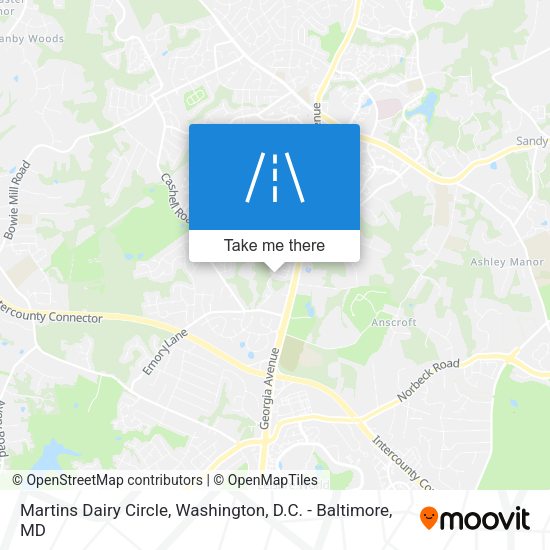 Martins Dairy Circle map