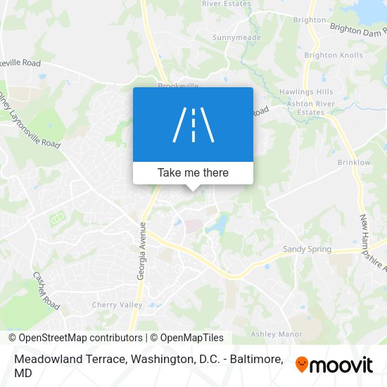 Meadowland Terrace map