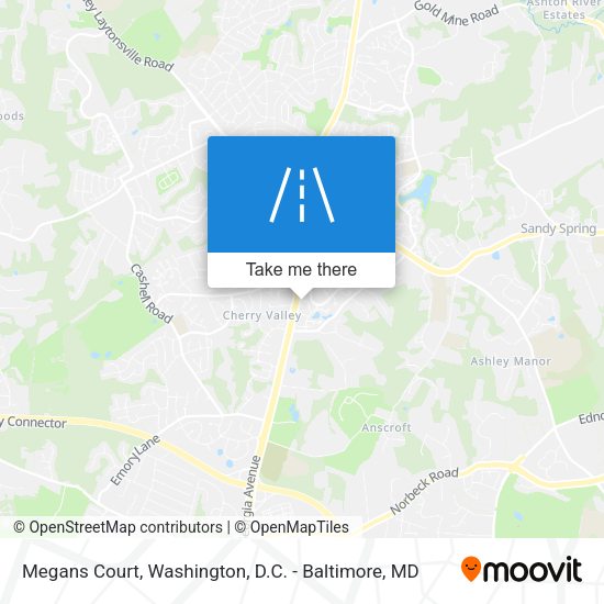 Megans Court map