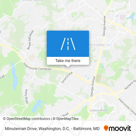 Minuteman Drive map