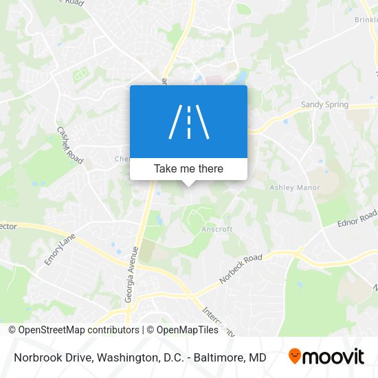 Mapa de Norbrook Drive