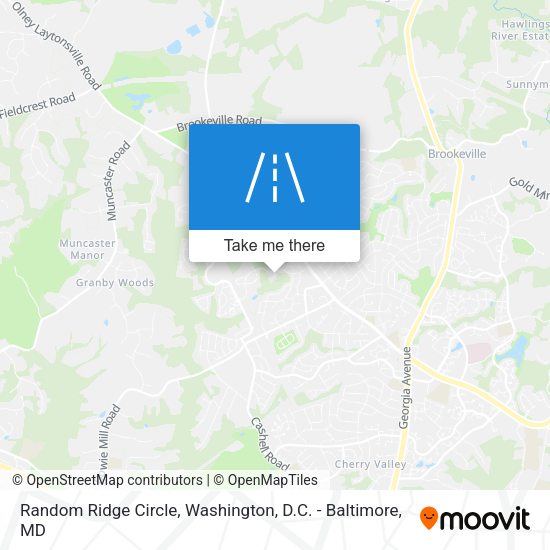 Mapa de Random Ridge Circle