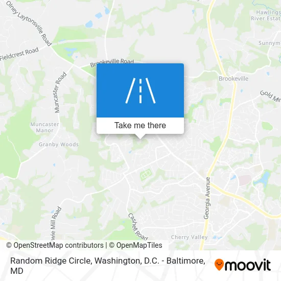 Random Ridge Circle map