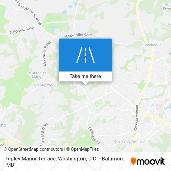 Ripley Manor Terrace map