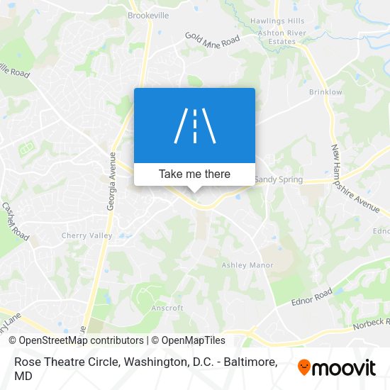 Rose Theatre Circle map