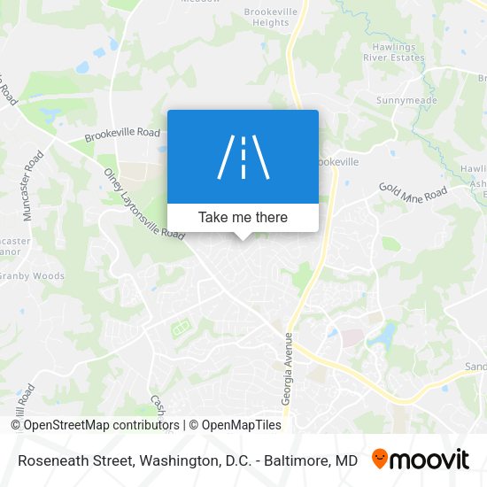 Mapa de Roseneath Street