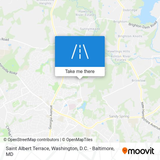 Mapa de Saint Albert Terrace