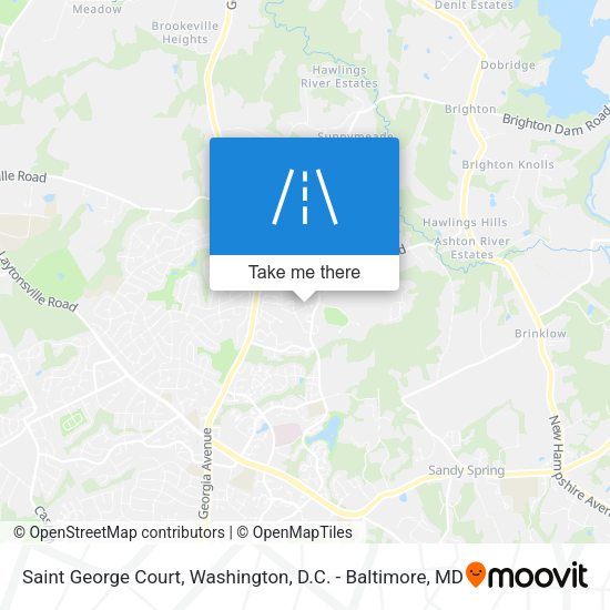 Saint George Court map