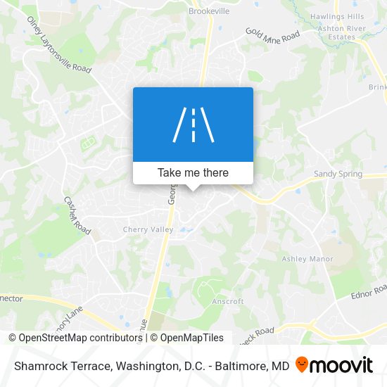 Mapa de Shamrock Terrace