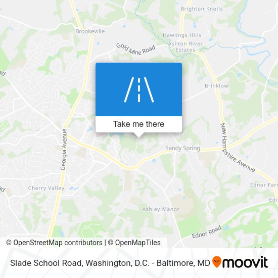 Mapa de Slade School Road