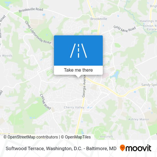 Softwood Terrace map