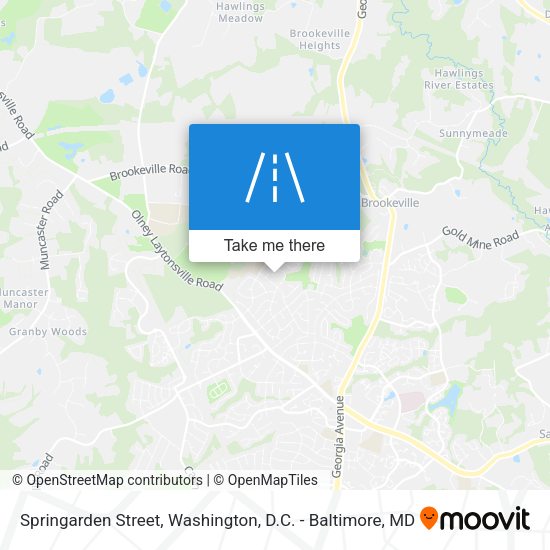 Mapa de Springarden Street