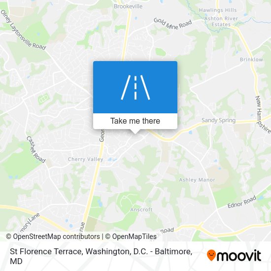 Mapa de St Florence Terrace
