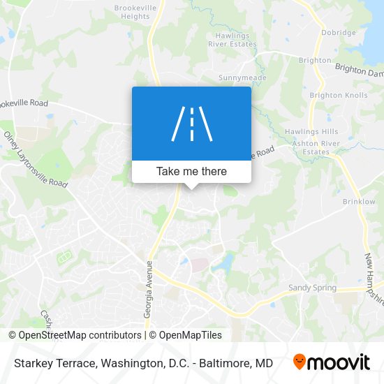 Mapa de Starkey Terrace