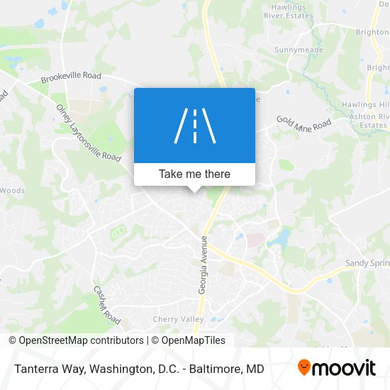 Mapa de Tanterra Way