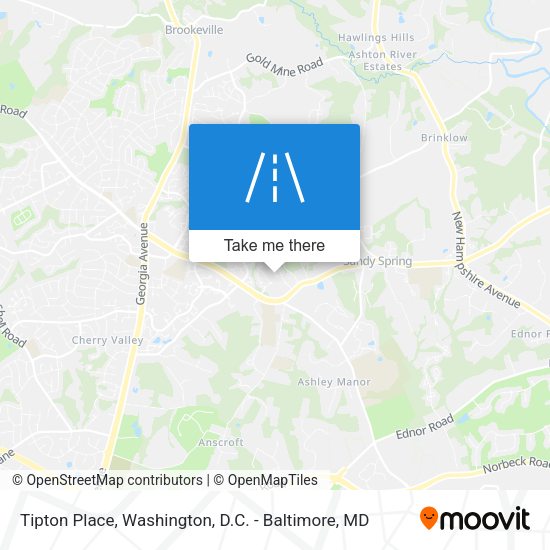 Mapa de Tipton Place