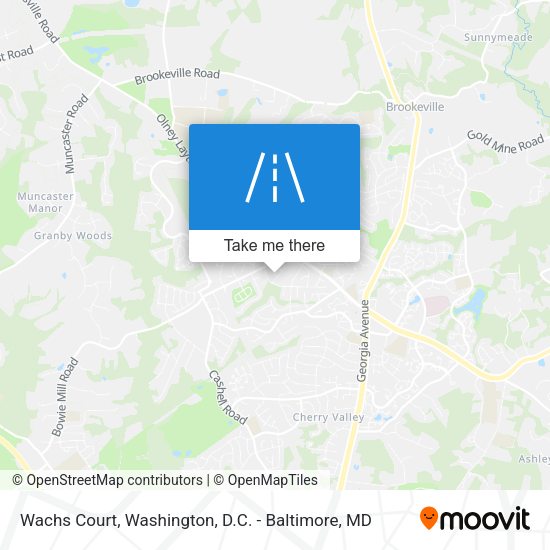 Wachs Court map