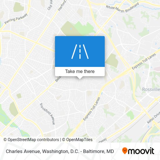 Charles Avenue map