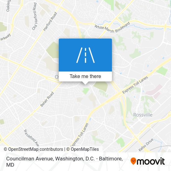 Mapa de Councilman Avenue