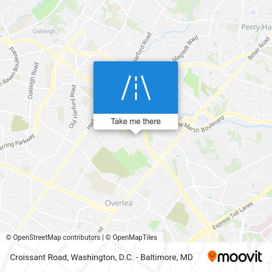 Croissant Road map