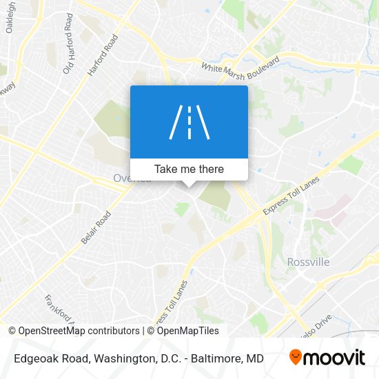 Mapa de Edgeoak Road