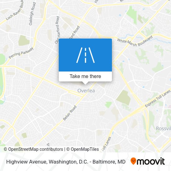 Mapa de Highview Avenue