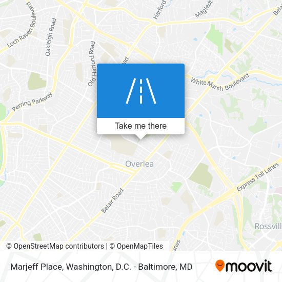 Marjeff Place map