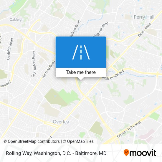 Mapa de Rolling Way