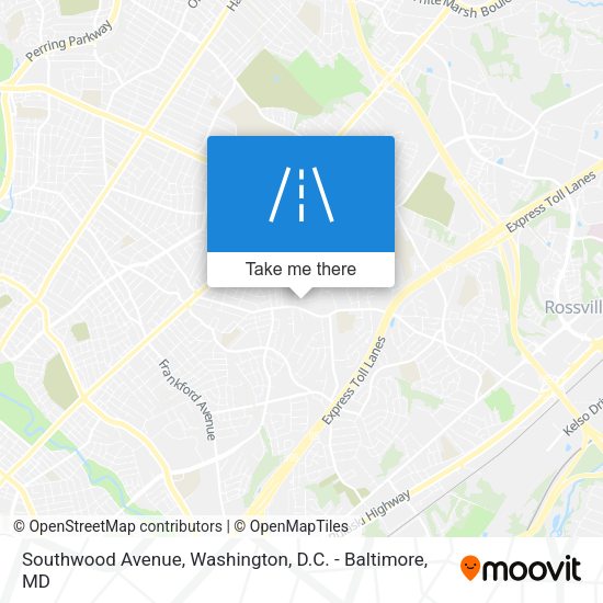 Mapa de Southwood Avenue