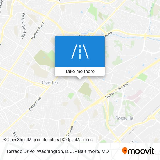 Mapa de Terrace Drive