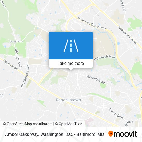Mapa de Amber Oaks Way