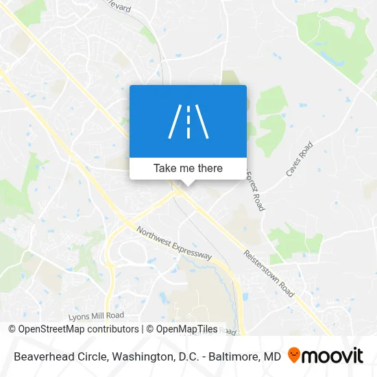 Beaverhead Circle map