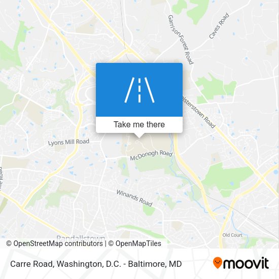 Carre Road map