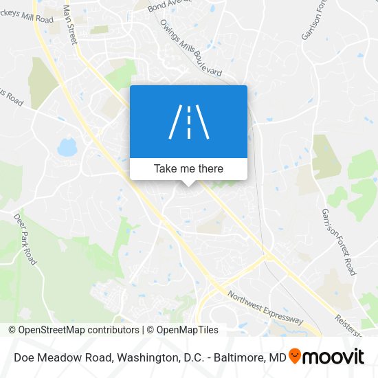 Mapa de Doe Meadow Road