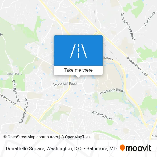 Donattello Square map