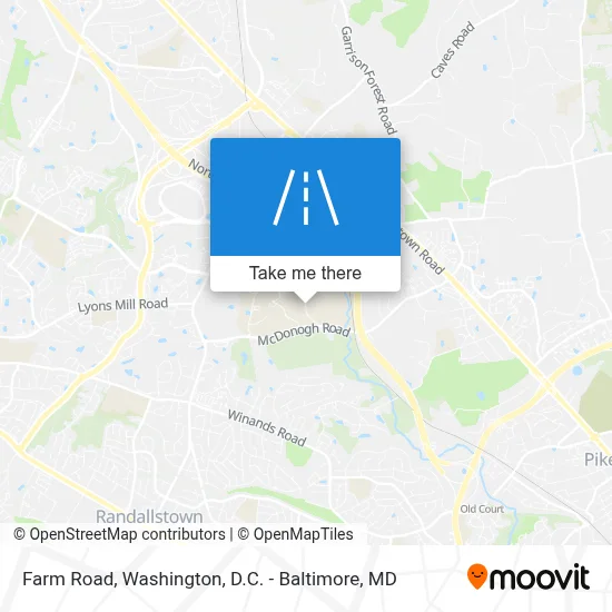 Farm Road map