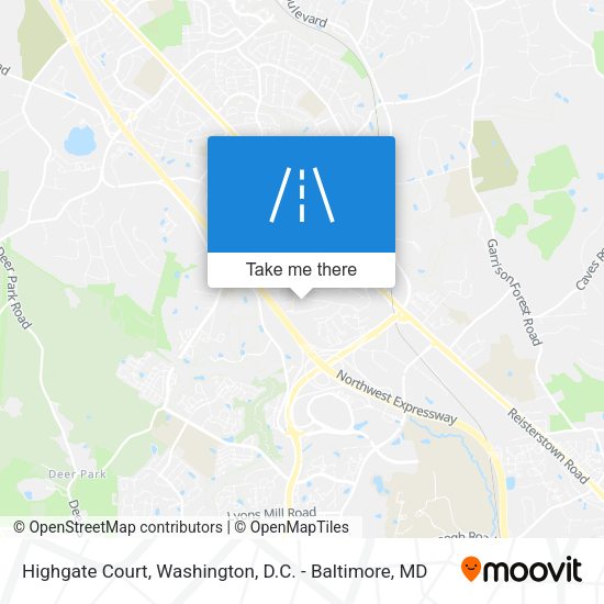 Highgate Court map