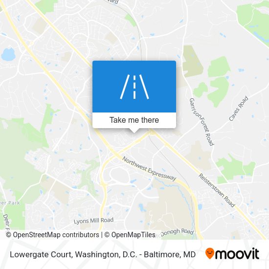 Mapa de Lowergate Court