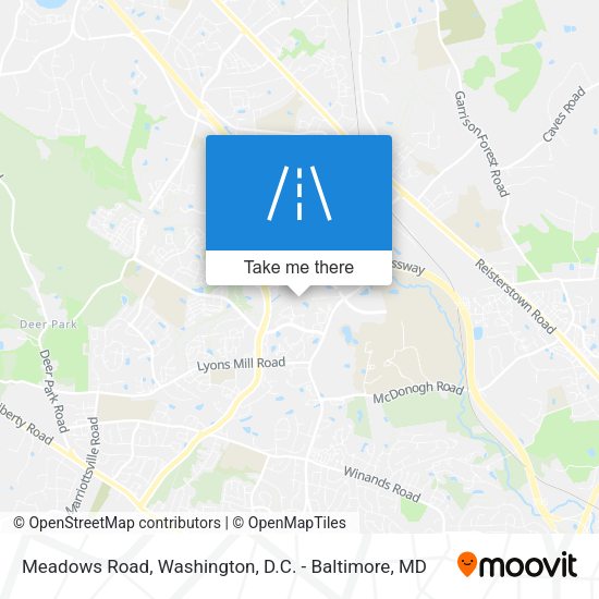 Meadows Road map