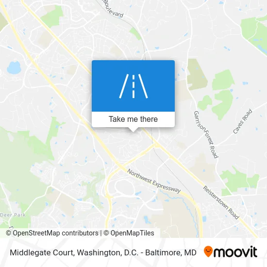 Middlegate Court map